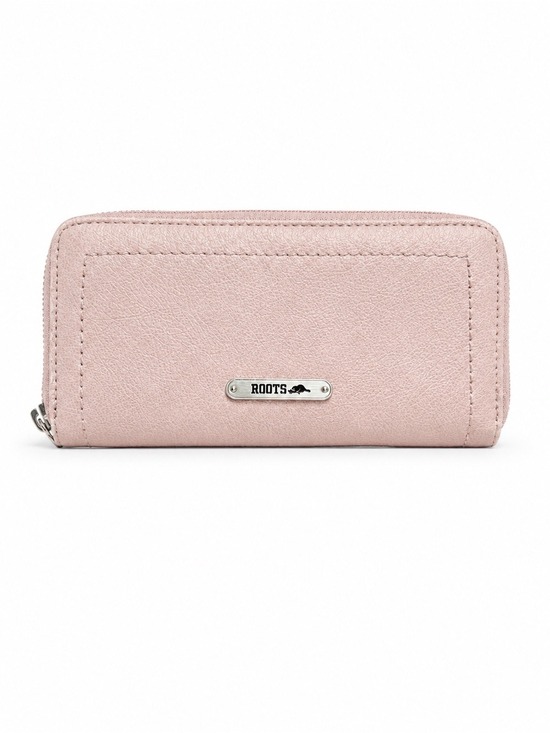 Roots Handbags - Roots Blush Pink Zip Around Continental Wallet